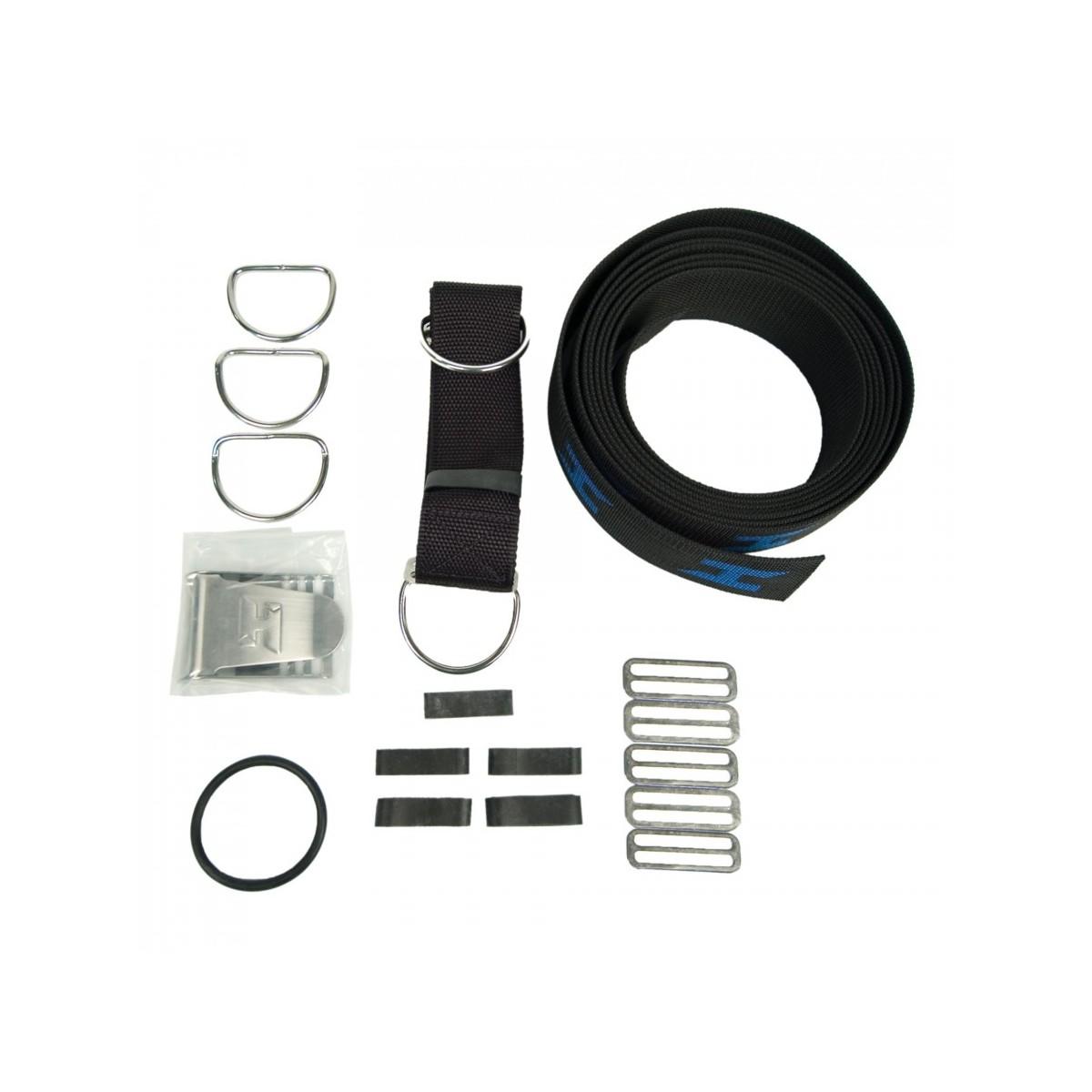 Secure Harness webbing kit, includes stainless steel hardware