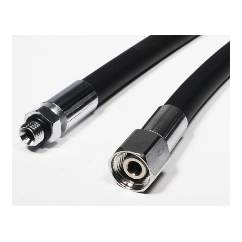 FRUSTA STANDARD/GOMMA NERA VARIE LUNGHEZZE  9/16"F - 3/8"M