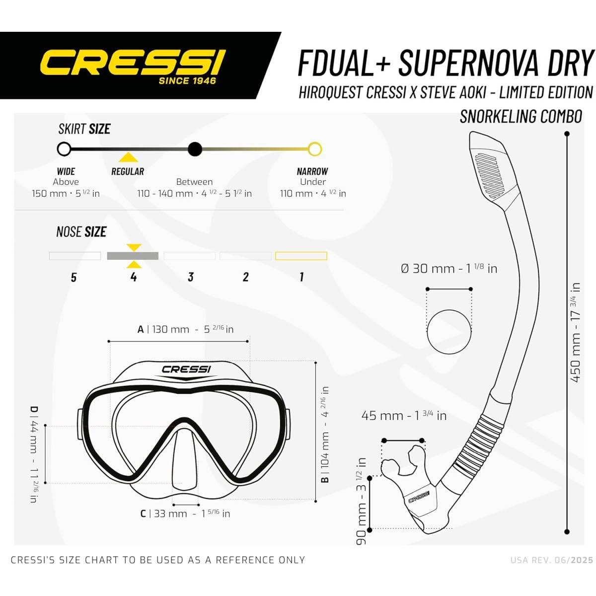 Combo dual + supernova dry nero/turc. lenti spe spectra arg.