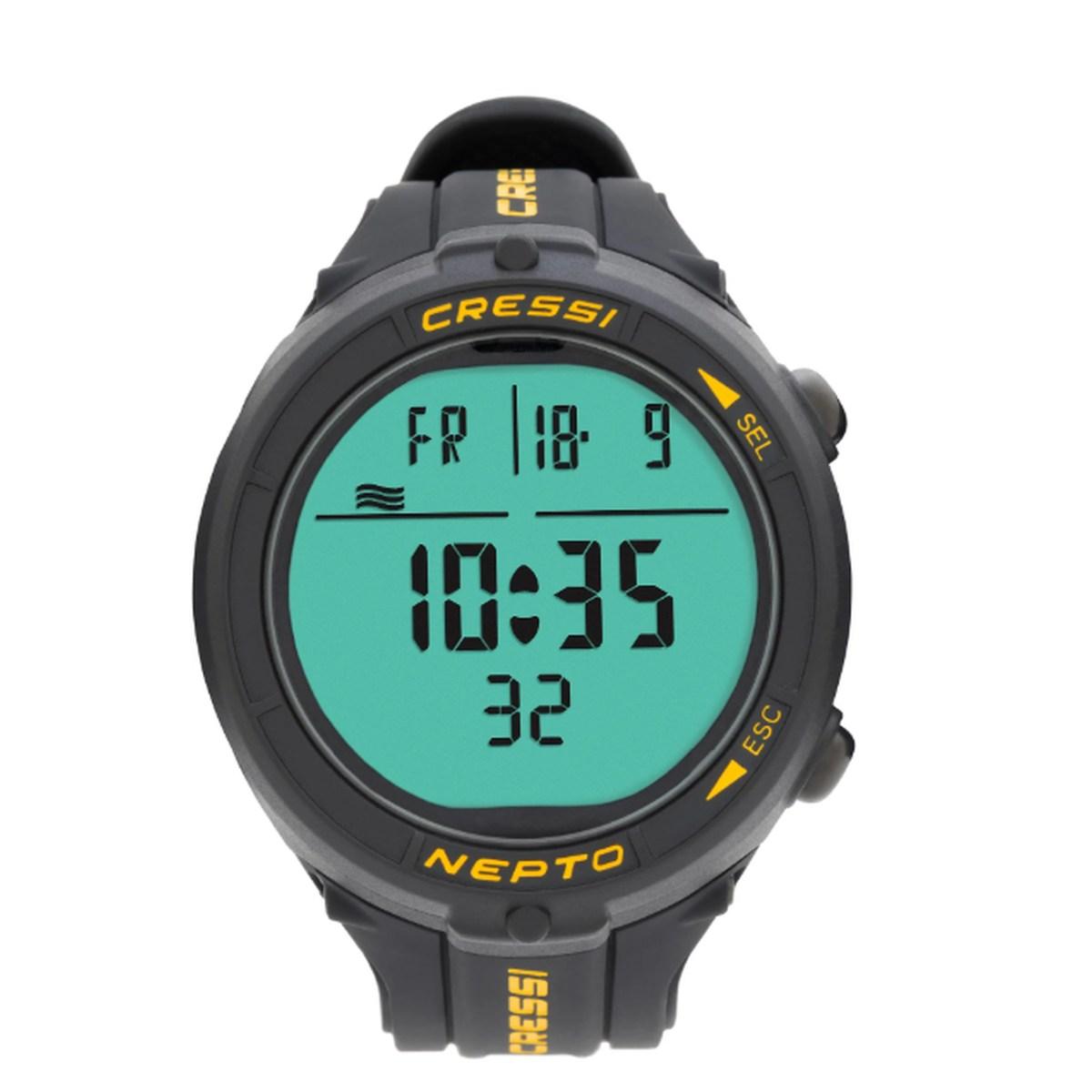 Nepto watch computer 80th anniv. black/yellow