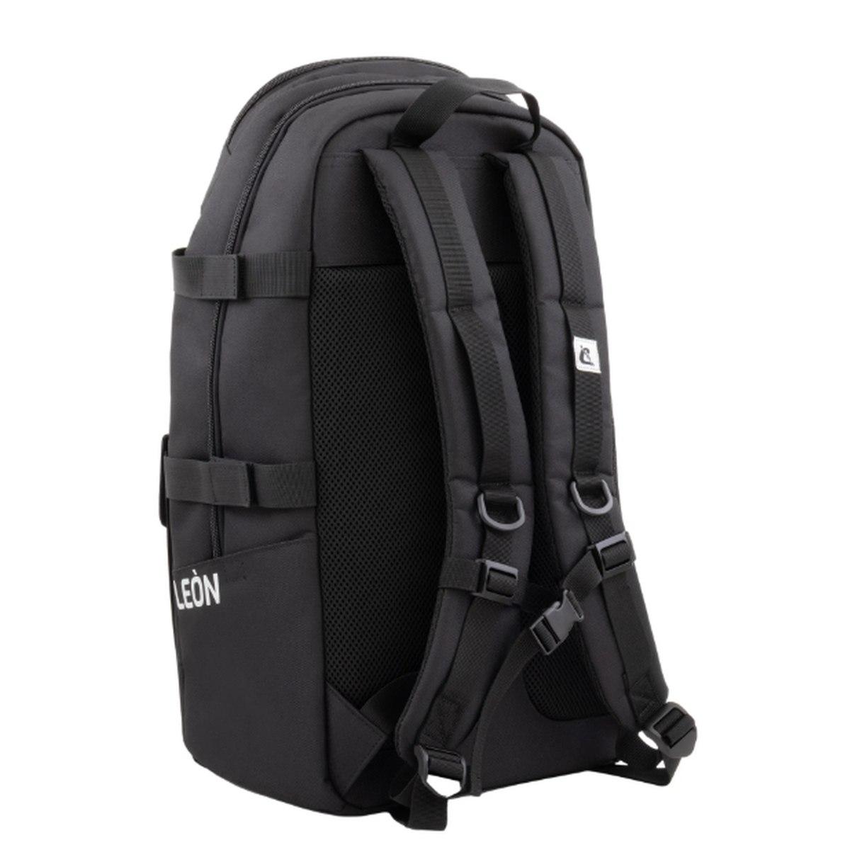 Zaino leÒn nero/giallo 22l