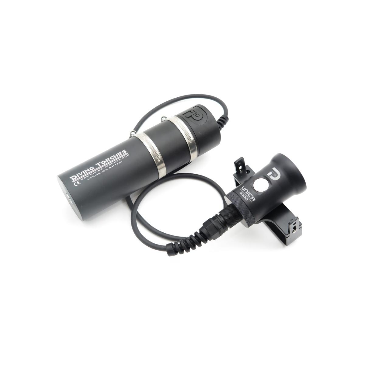Illuminatore con canister unica
