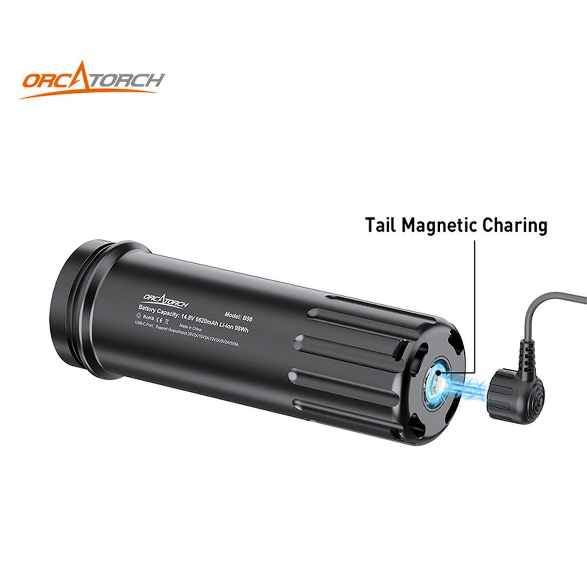Lampada orcatorch flexdive canister
