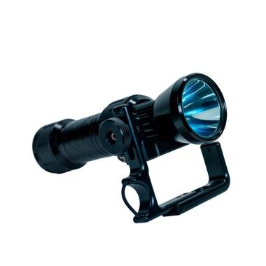 Phaser light w/fixed battery, incl. charger cable and case